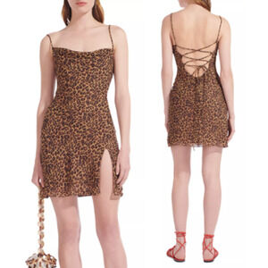 STAUD | Dresses | Staud Perla Linen Mini Dress Size | Poshmark